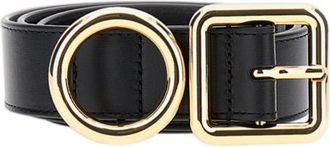 Jacquemus Black La Ceinture Regalo Leather Belt