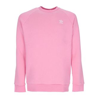 adidas Bliss Pink Crewneck Sweatshirt - Heren - Sportshirts - Roze - M - Katoen - Fitness