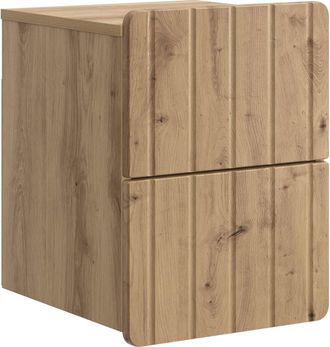 vidaXL Mesita De Noche De Pared Roble Artisan 33 X 34,5 X 43 Cm Vidaxl