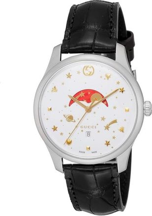 Gucci G-Timeless Large Quartz White Dial Mens Watch YA126325