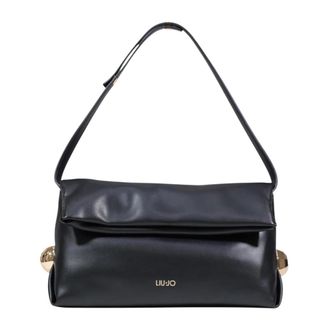 Liu Jo Shoulder Bags, female, Black, Size: ONE SIZE ECS M Pochette Aa6097 E0958