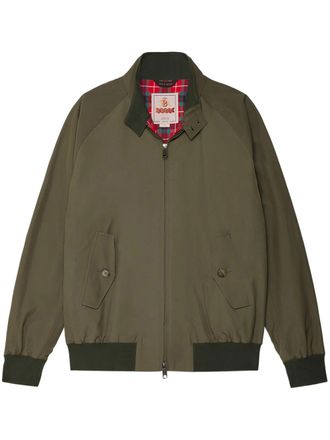 Baracuta Classic Bomber Jacket with Contrasting Details