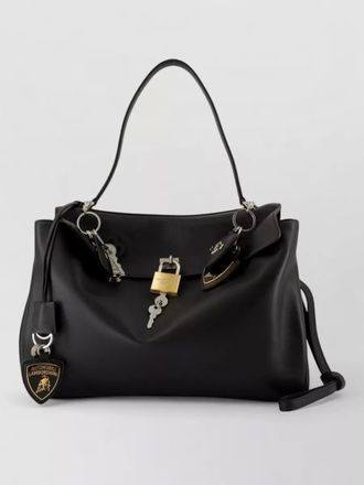 Balenciaga rodeo large top handle leather purse