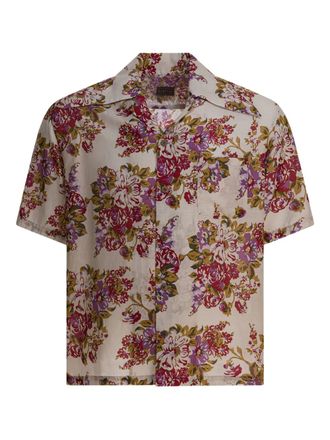 KAPITAL floral-print shirt - Red