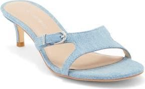Stuart Weitzman Irene Slide Sandal in Light Blue at Nordstrom Rack, Size 9.5
