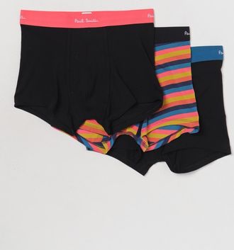 Paul Smith Set 3 paia di boxer Paul Smith in cotone organico stretch