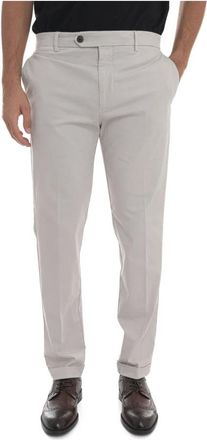 Berwick 1707 Broeken, Heren, Blauw, M, Katoen, Yretrogd Chino