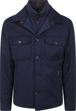 Moorer Chaqueta Dasson - Jackets - Hombre - Azul - 2XL