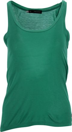 Dsquared2 mouwloze tanktop van groen katoen