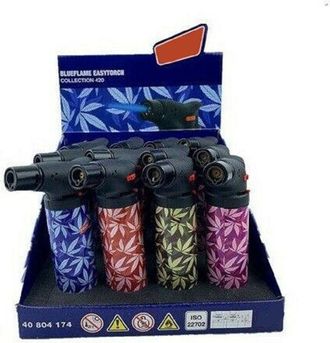 Trade Shop Trade Shop - Set 12 Pezzi Accendini Accendi Gas Easy Torch Foglie Cucina Fornelli 40804174