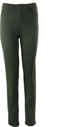 C.Ro Slim-fit broek - Dames - Slim Fit Broeken - Groen - XL - Katoen - Broeken