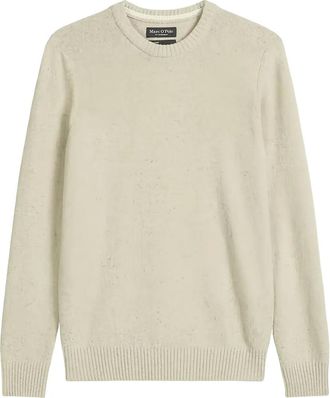 Marc O'Polo Trui met ronde hals - Beige