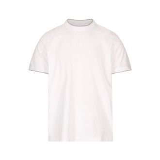 PESERICO Peserico, T-Shirts, male, White, Size: 3XL Cotton Jersey T-shirt