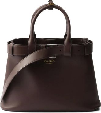 Prada Borsa a secchiello - Marrone