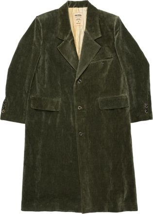 Uma Wang Cappotto Celia con bottoni - Verde