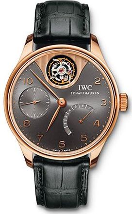 IWC Pre-owned IWC Portuguese Grey Dial Mens Watch IW5042-10