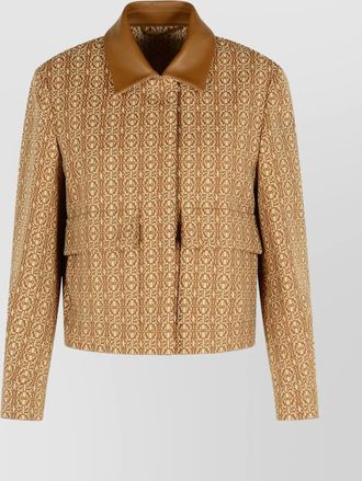 Max Mara jacquard fitted jacket