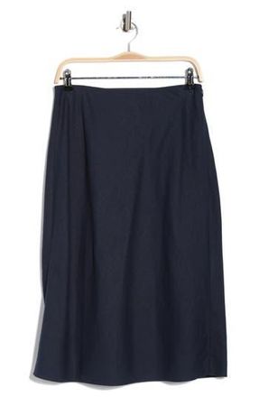 Vince Linen Blend Slip Skirt in Coastal at Nordstrom Rack, Size 12