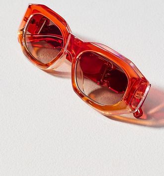 I-SEA Ombre Deco Rectangle Sunglasses