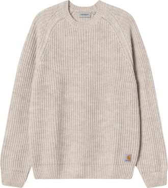 Carhartt Work in Progress Firth Sweater - Heren - Truien - Beige - Maat: XS Wol