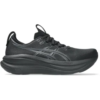 Asics Mens GEL-Nimbus 28 Road-Running Shoes Black 10.5