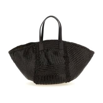 Dragon Diffusion Gevlochten Leren Shopper - Dames - Tassen - Bruin - Maat: ONE Size Leer