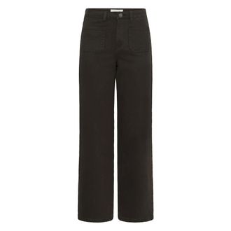 Kaffe Wide Jeans - Dames - Jeans - Bruin - Maat: W26 L32