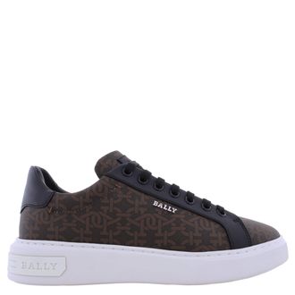 Bally Miky B Monogram Printed Fabric Sneakers