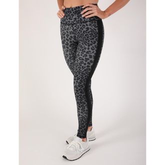 Glyder Breakaway Legging in Black Tonal Leopard Print at Nordstrom, Size X-Small