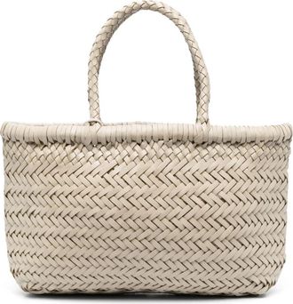 Dragon Diffusion Mini Flat Gora Basket - Dames - Shoppers - Beige - ONE Size - Tassen