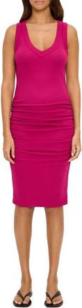 Michael Stars Esme Ruched Tank Dress in French Ros at Nordstrom, Size X-Small