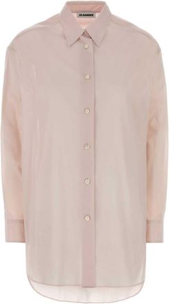 Jil Sander Pink Relaxed Solid Shirt