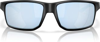 Oakley Gibston XL 62mm Rectangular Sunglasses in Matte Black at Nordstrom