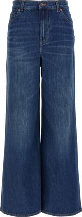 Chlo&eacute; Blue High waist jeans