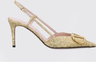 Valentino Garavani Slingback VLogo Signature Valentino Garavani in misto lurex jacquard