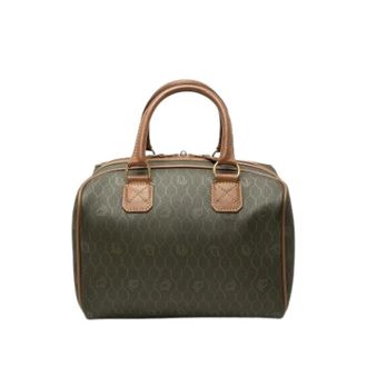 Dior Pre-owned Boston Bag - Dames - Pre-owned - Bruin - Maat: ONE Size Leer