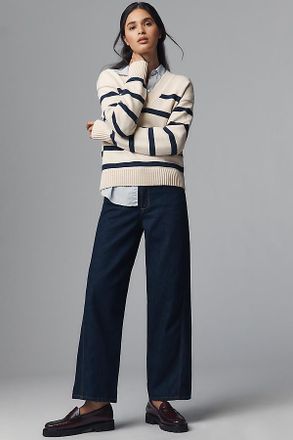 Joe's The Ryan Petite Low-Slung Baggy Wide-Leg Jeans