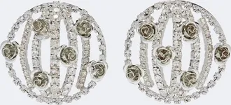 Magda Butrym Floral-appliqu&eacute; embellished earrings