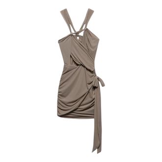 Aniye By Korte Damesjurk - Dames - Korte kleedjes - Grijs - M - Polyester - Kleedjes