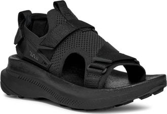 Teva Womens Aventrail Trail Running Sandal In Black/black