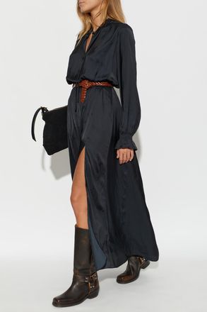 Zadig&Voltaire Rayado Dress, Womens, Black