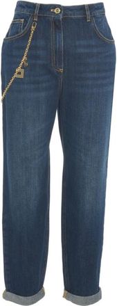 Elisabetta Franchi Mujer, Vaqueros, Azul, Talla: W30