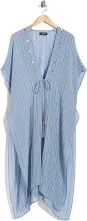 BCBGeneration Pinstripe Woven Duster in Denim at Nordstrom Rack