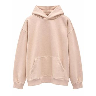 Paura Santi Garment Dyed Hoodie - Heren - Sweatshirts & Hoodies - Beige - Maat: XL Katoen