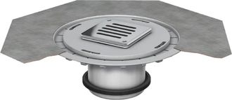 Aco Aco Pieza De Uni&oacute;n Av-selecta 110x110 K3/ Pl&aacute;st./ Antidesl./rejilla V2a/ Atornillada, 5150.91.33