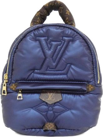 Louis Vuitton Navy Nylon Backpack (Pre-Owned)
