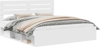 vidaXL Estructura De Cama 200 X 200 Cm Madera De Pino Macizo Vidaxl