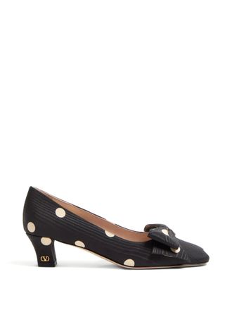 Valentino Garavani Bow pumps - Zwart