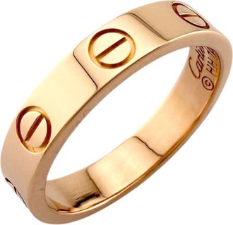 Cartier Pink Gold Pink Gold (18K) Band Ring (Pre-Owned)