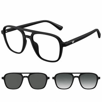 Emporio Armani EA 4279U 50011W 51mm Unisex Pilot Eyeglasses 51mm